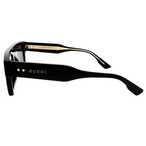 gucci - gg1085s|Gucci Men's Gg1085s Black Rectangle Sunglasses.